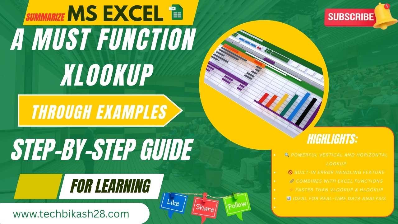 Excel XLOOKUP