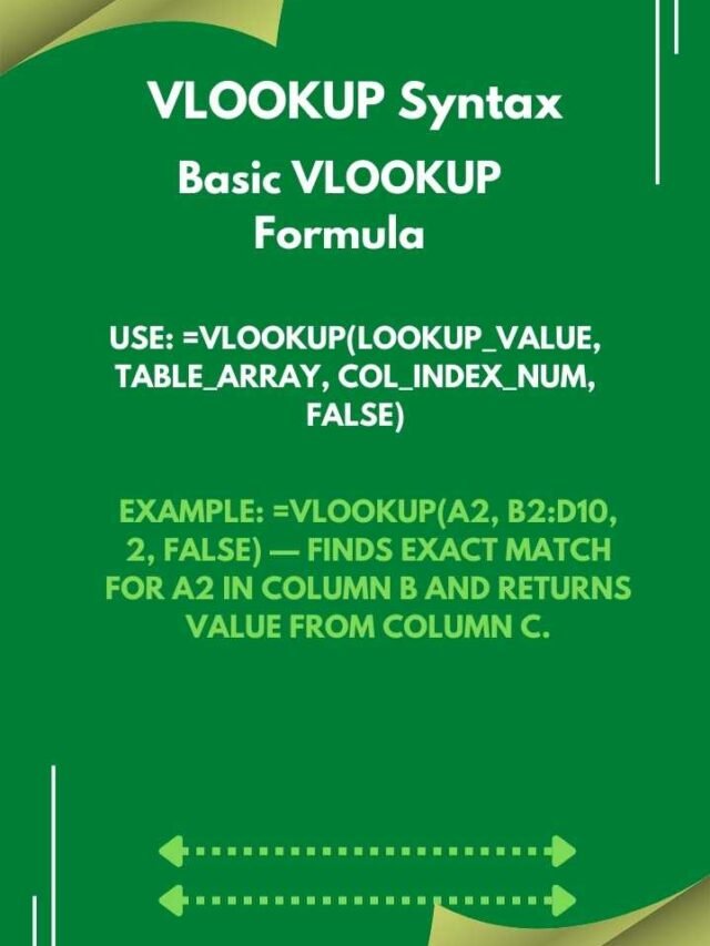 Mastering Excel: 10 Must-Know VLOOKUP and HLOOKUP Tips for Data Analysis